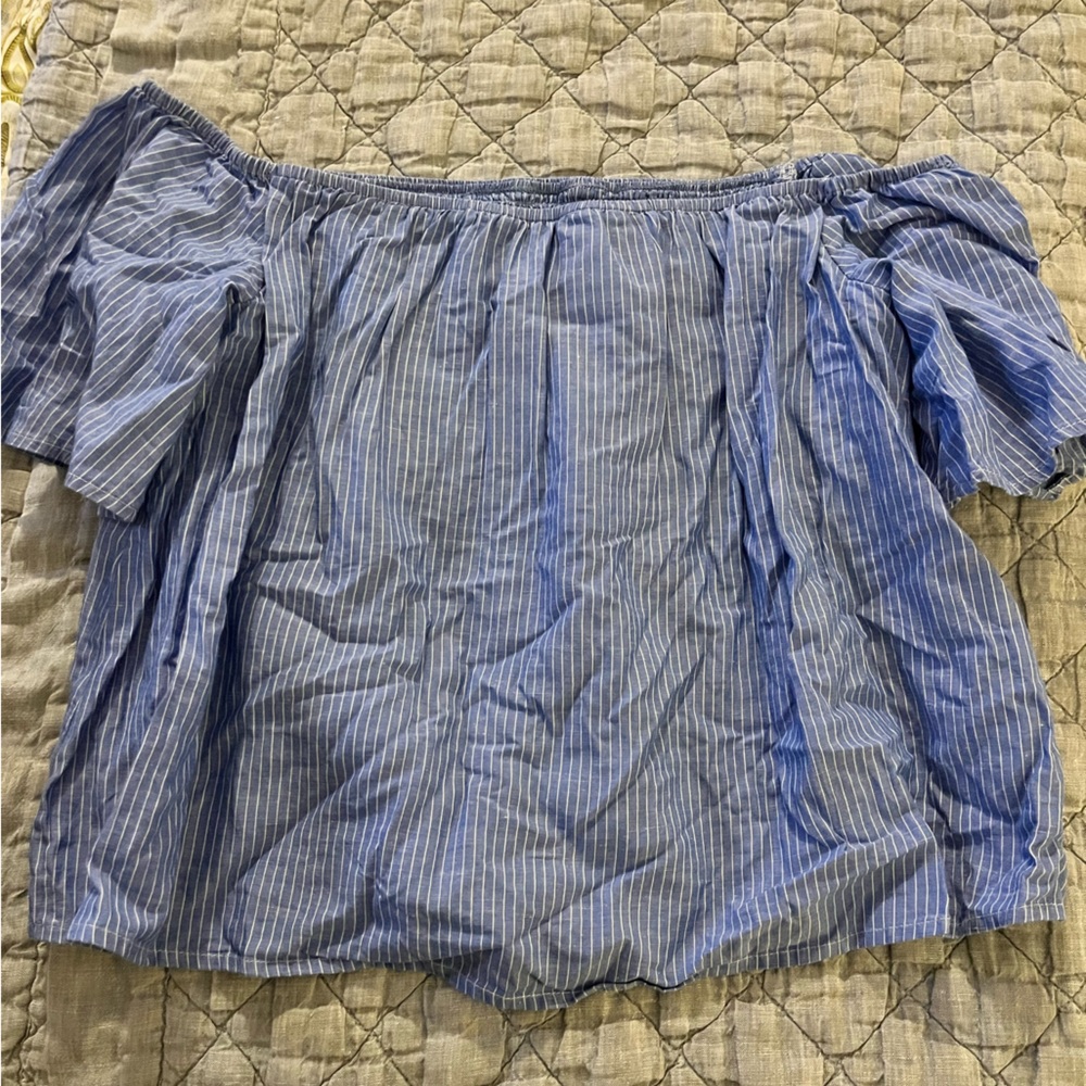 Express Pinstripe Top